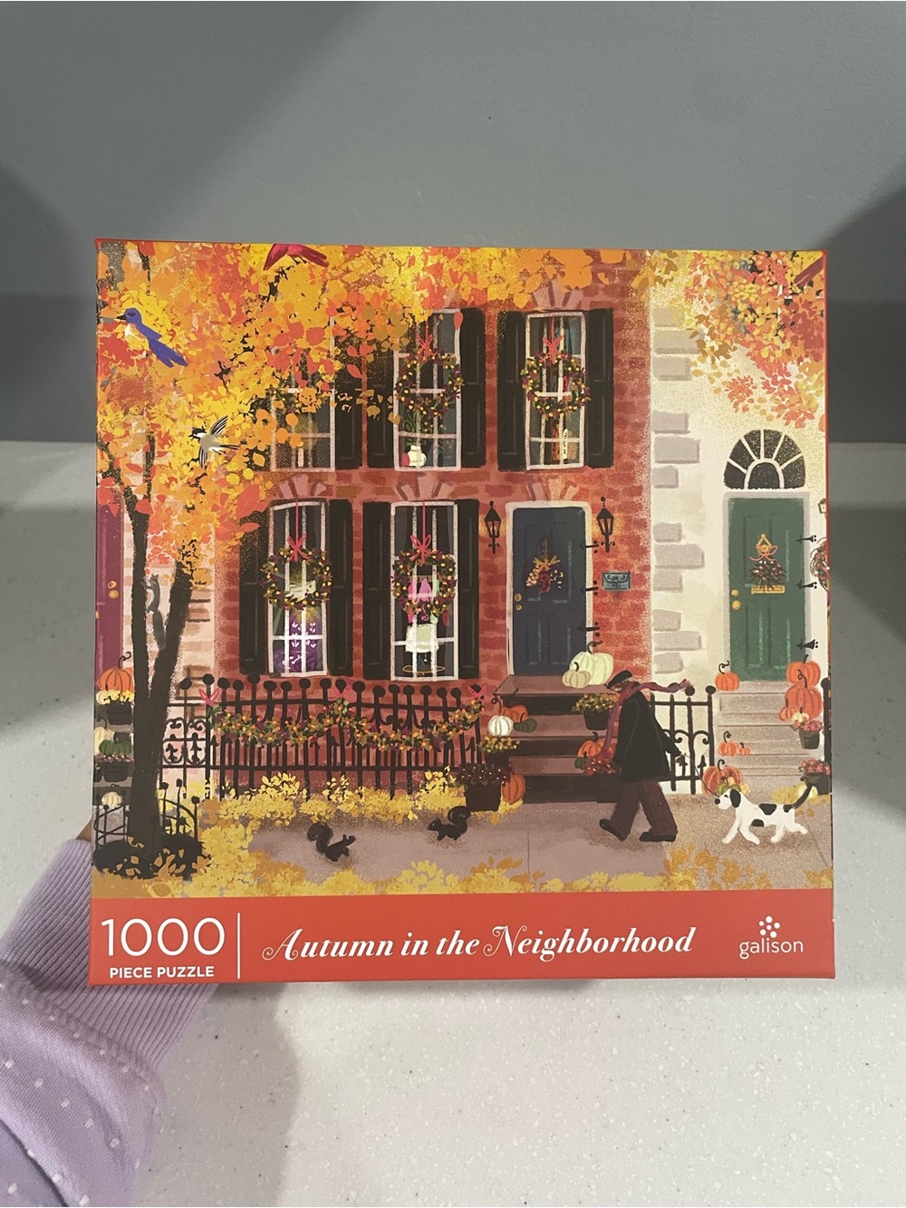 Galison - 1000 Piece Puzzle // Autumn in the Neighborhood